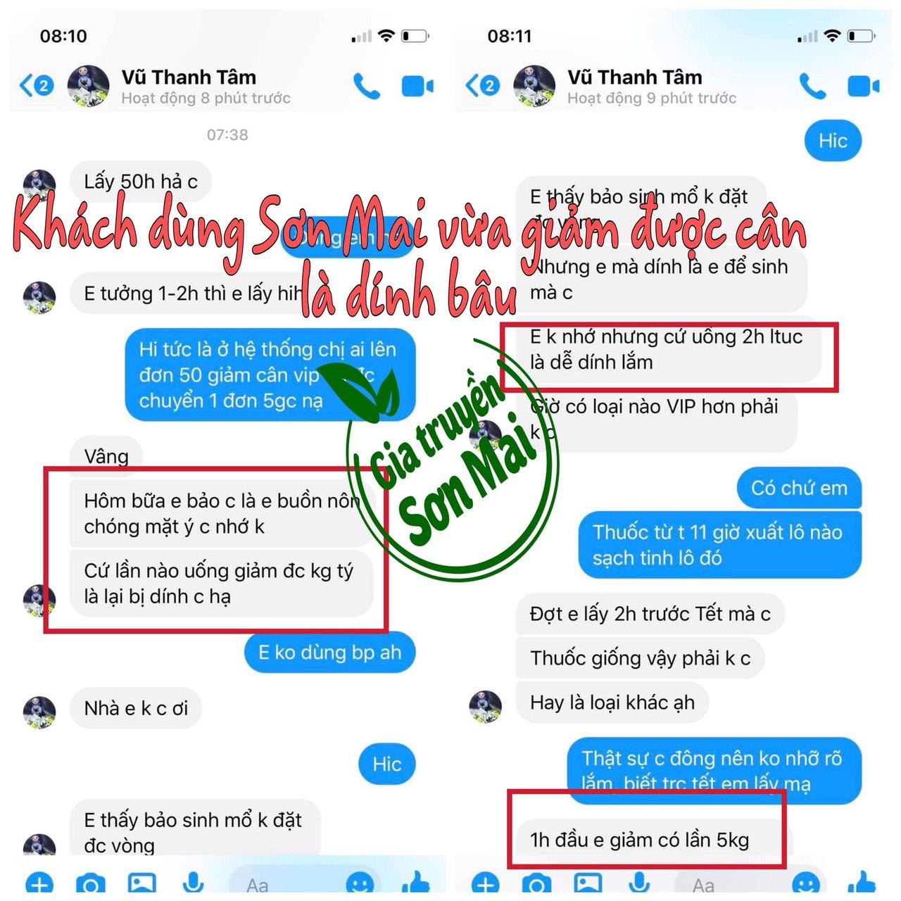 Giảm cân Thảo mộc Sơn Mai VIP 90v