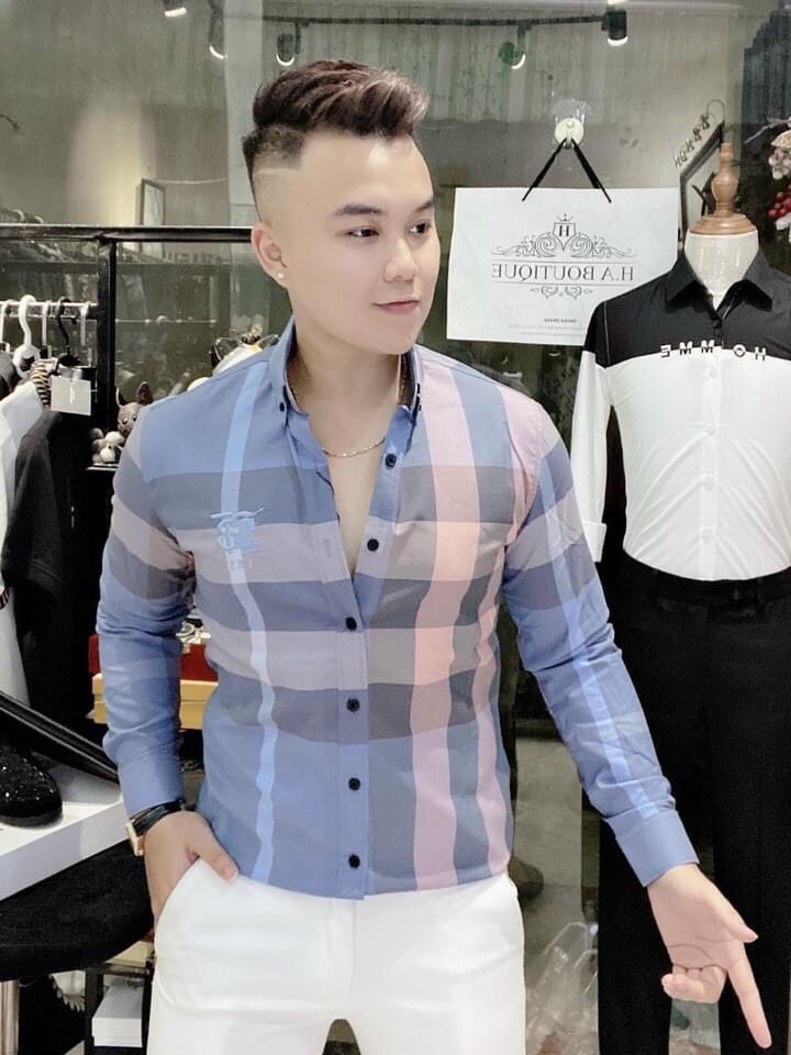 Áo Sơ Mi  COTTON Nam Tay Dài BBR Cao Cấp - 𝐊𝐞𝐧𝐓 𝐒𝐡𝐨𝐩