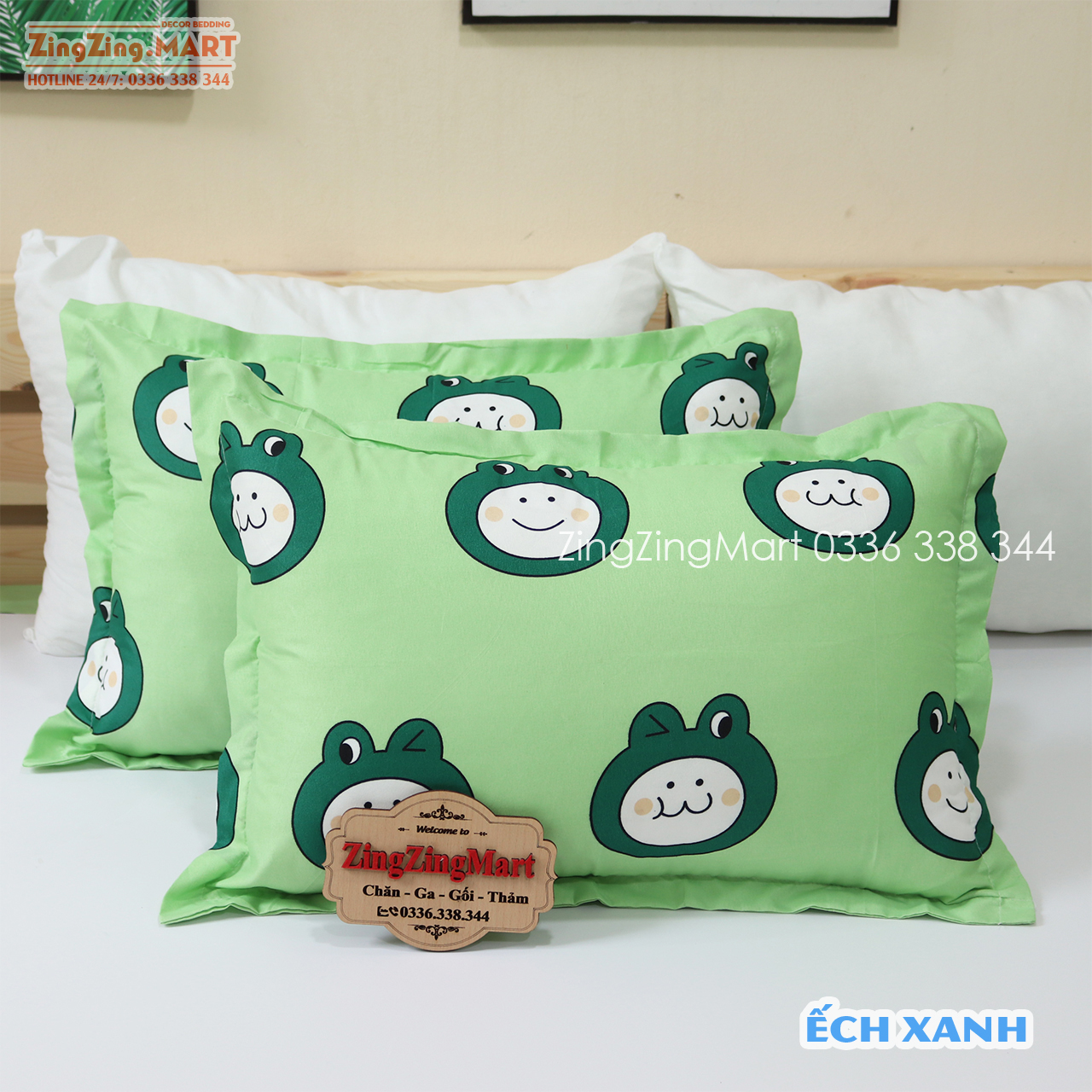 [SIÊU RẺ] Combo Vỏ gối nằm 45x65cm+ Vỏ gối ôm ( Được chọn mẫu )