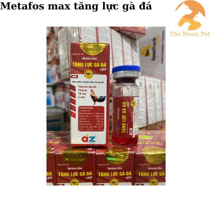 Metafos max Tăng Lực gà đá cấp tốc chuyên biệt gà đá
