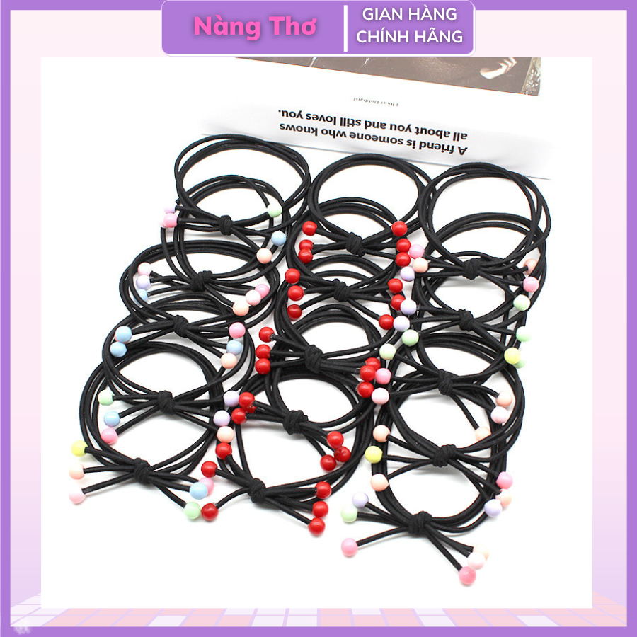 Dây Cột Tóc Đơn Giản Cho Nữ