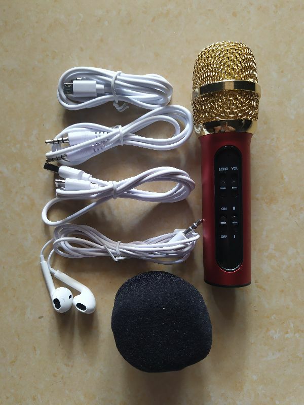 míc livestream C11 đầy đủ dây live stream và dây cấp nhạc tặng tai nghe