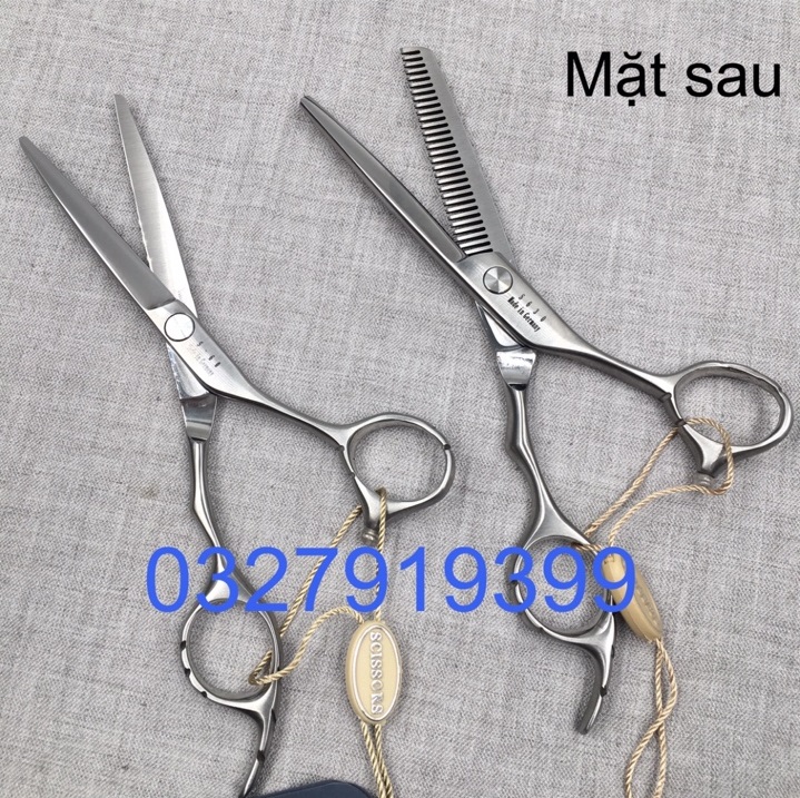 HAO Kéo Cắt Tóc HAO 6.0 - Kéo Nhật Cao Cấp 6 Inches Thép S440C Độ Cứng 62HRC Chất Liệu Thép Nhật Không Gỉ Sáng Bóng