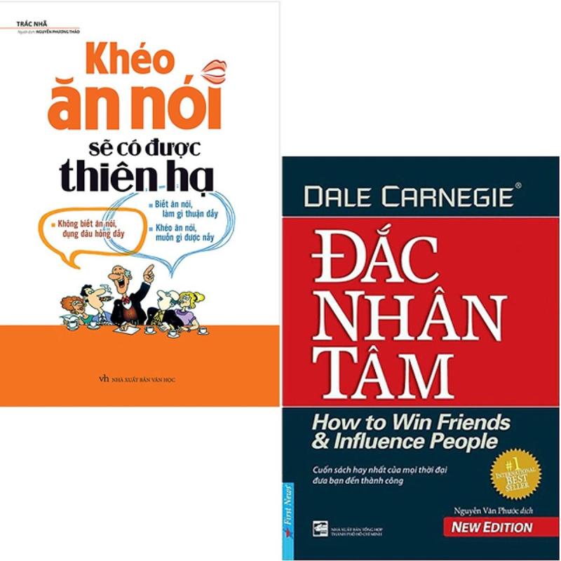 Mua Combo 2 sách Đắc Nhân Tâm + Khéo Ăn Nói Sẽ Có Được Thiên Hạ