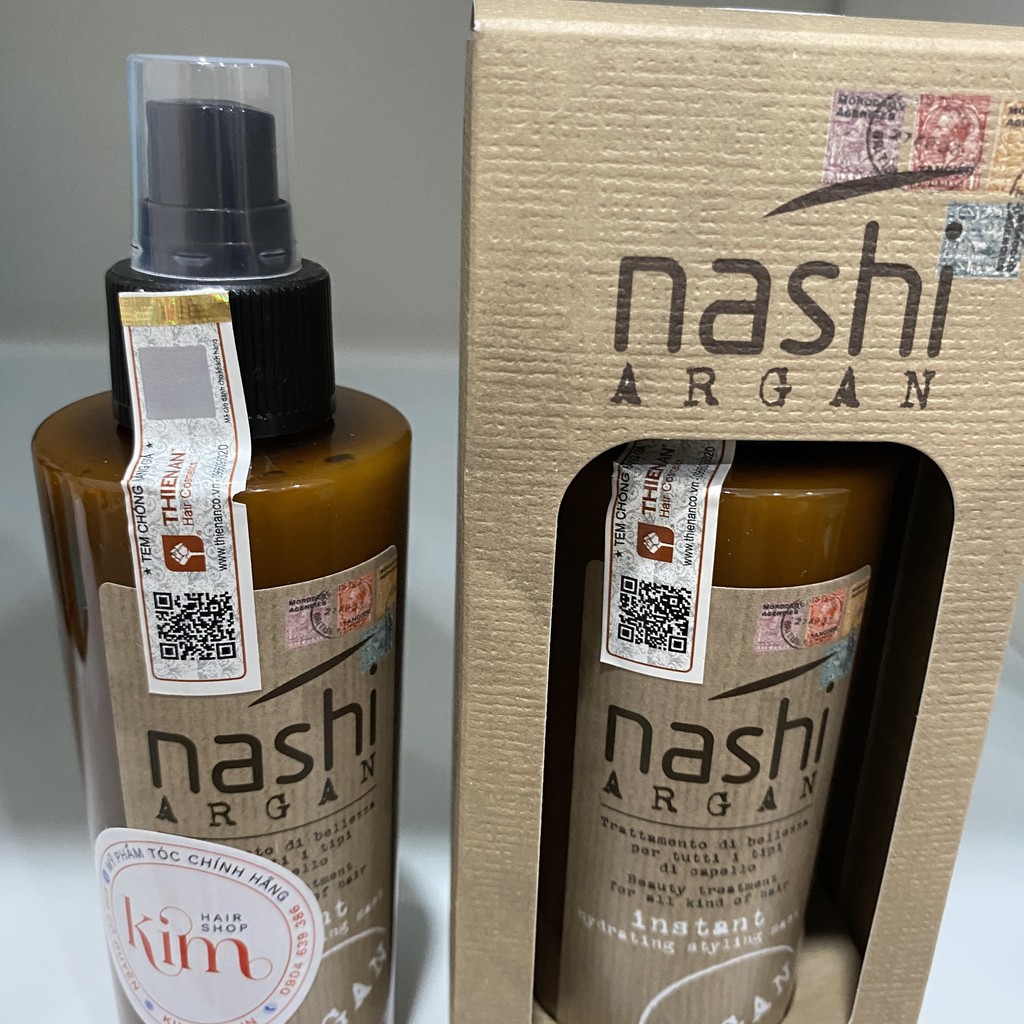 Xả Khô Argan NASHI Giúp Tóc Siêu Mềm Mượt