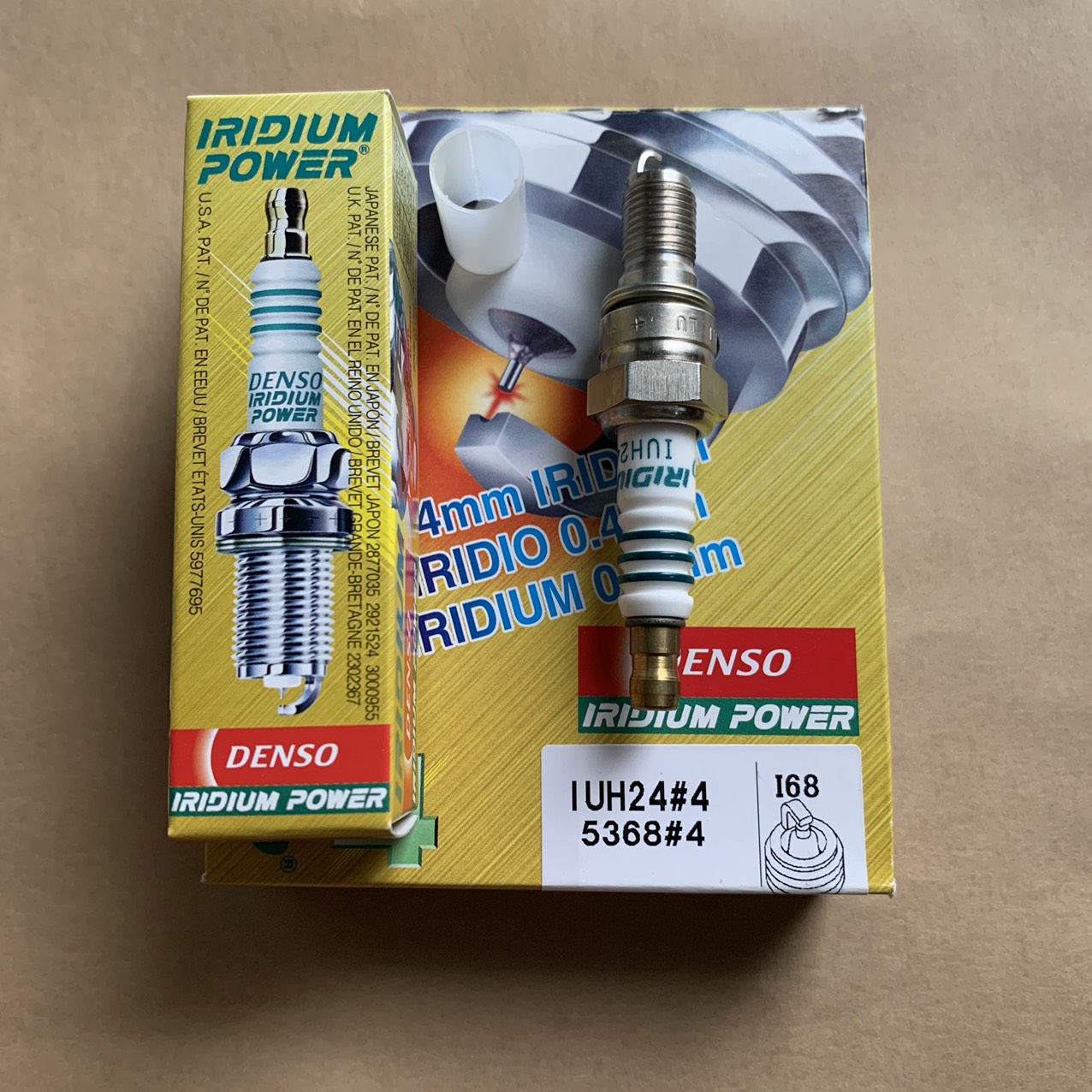[HCM]Bugi bạch kim cho Honda SH Ý Dylan PS - Denso Iridium Power IUH24