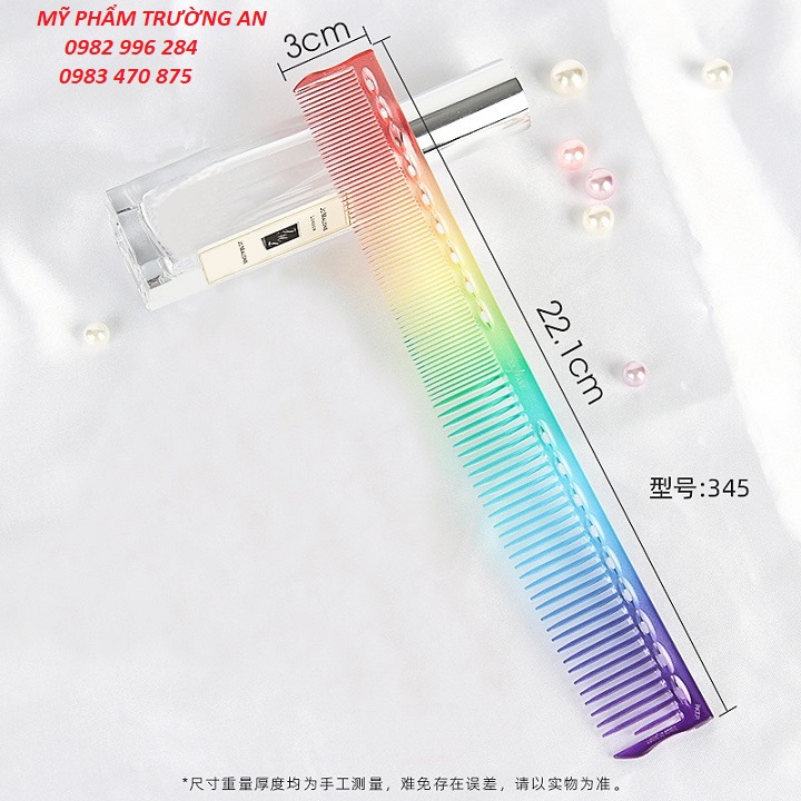 Lược cắt Tóc Nam Nữ 7 Sắc  Cầu Vồng
