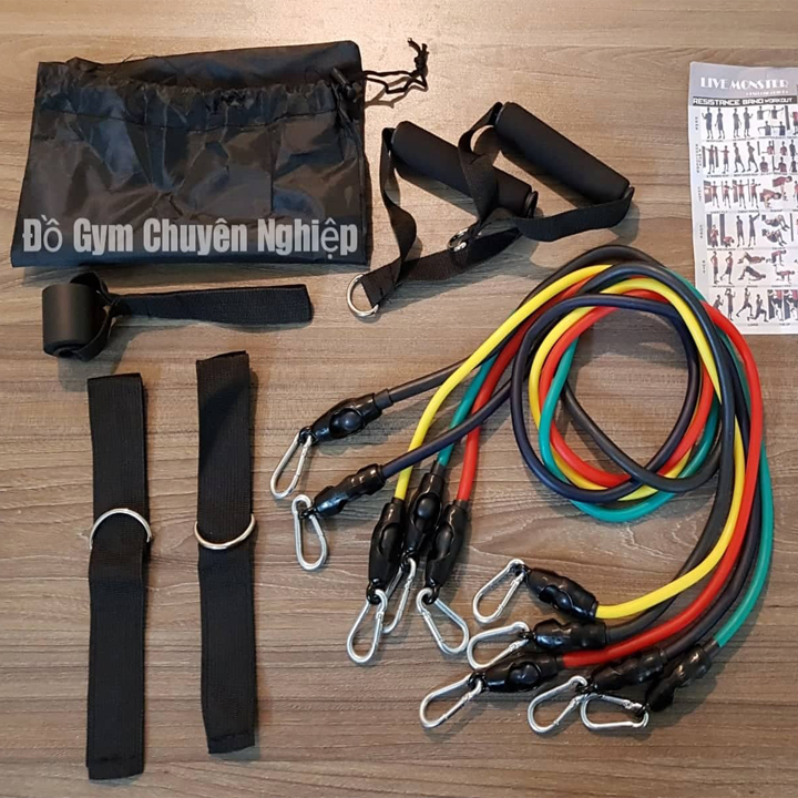 dây tập gym ngũ sắc