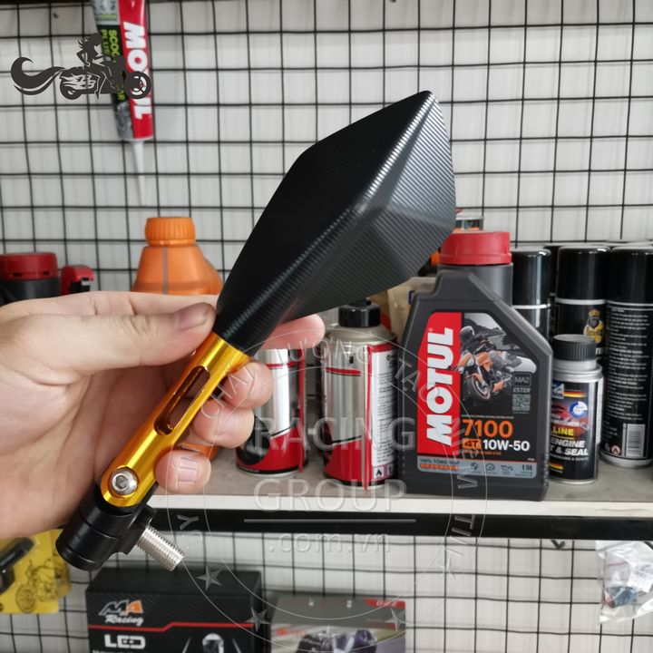 [HCM]Gương kính chiếu hậu xe máy Rizoma 5 cạnh đủ màu