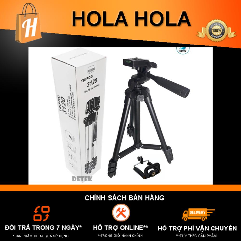 Tripod 3120 kèm kẹp điện thoại