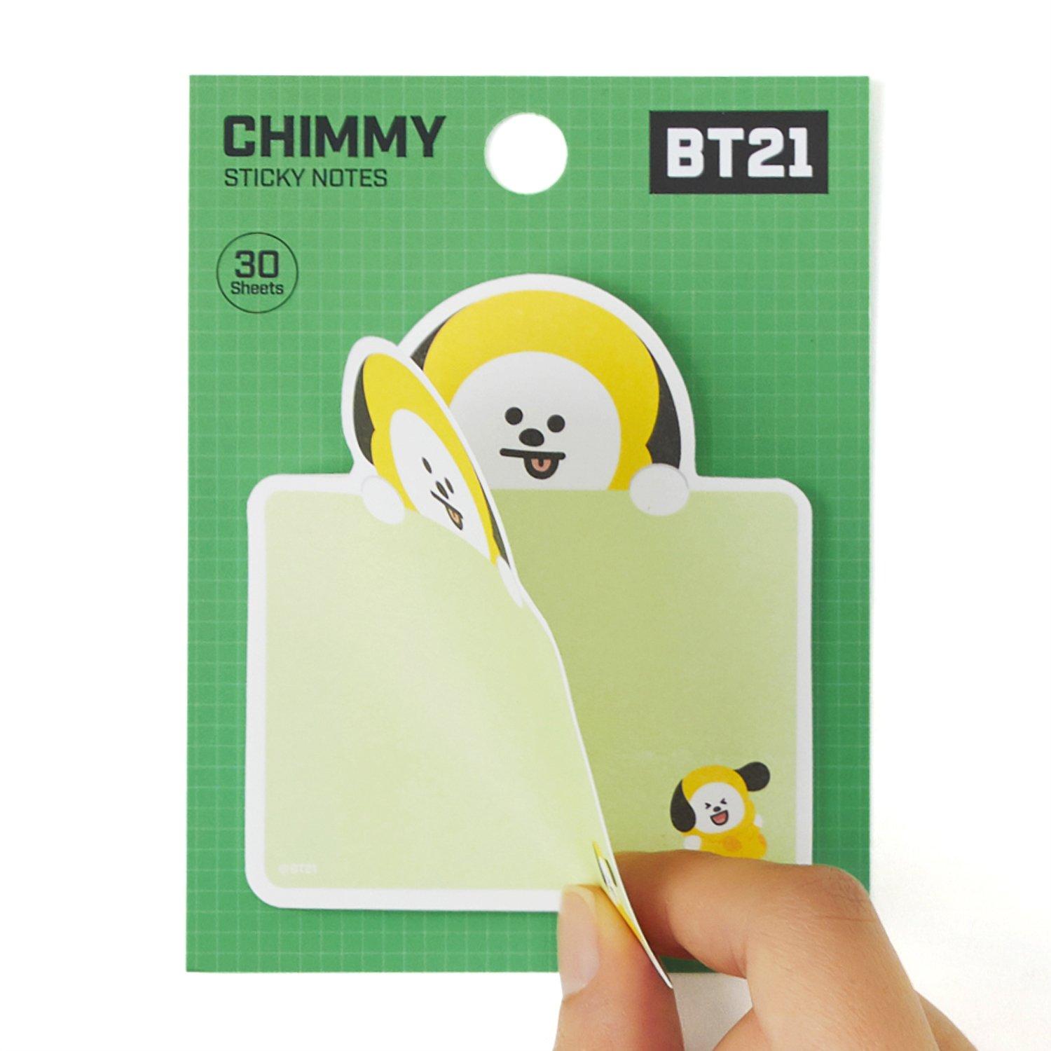 Giấy Note BT 21 BTS-Đầy đủ các thành viên