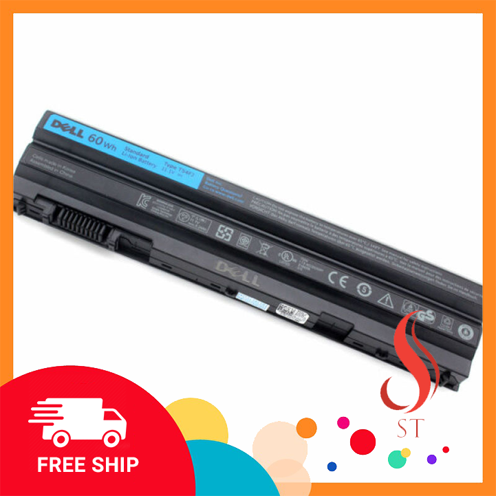 [NEW] Pin Dell Latitude E6420 E6430 E6520 E6530 E5420 E5430 E5520 E5530 Zin Mới ❤️FREESHIP❤️ (Màu Đen)