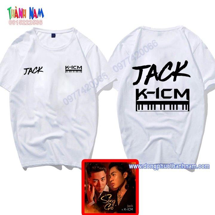 áo thun JACK & -K-ICM in theo yêu cầu