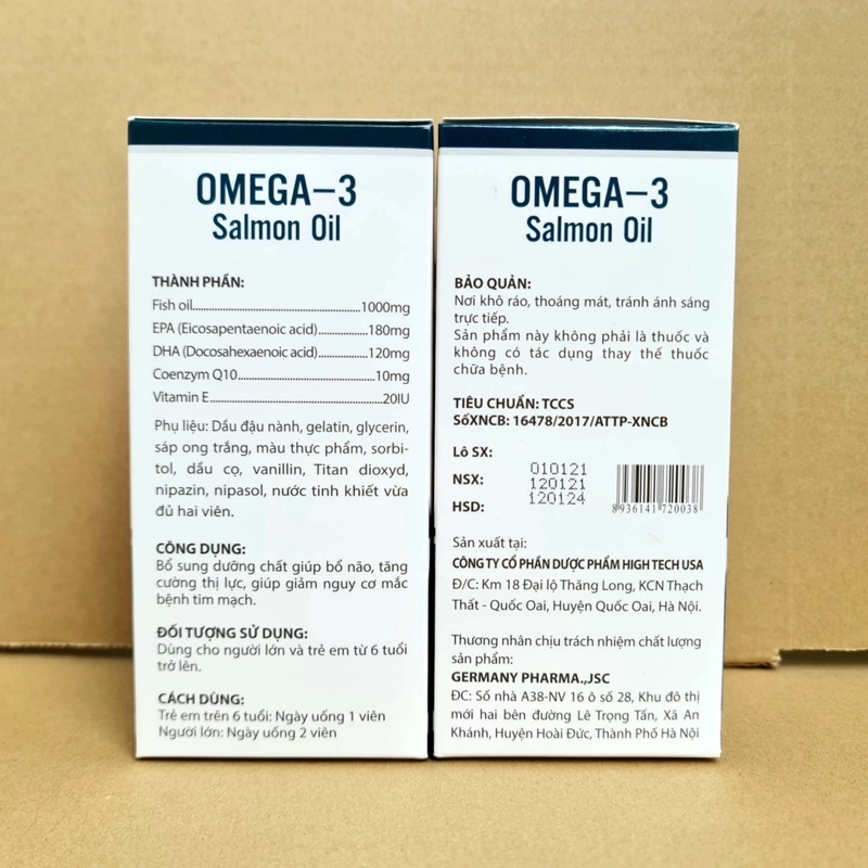 Alaska Omega 3 - Tăng Cường Thị Lực
