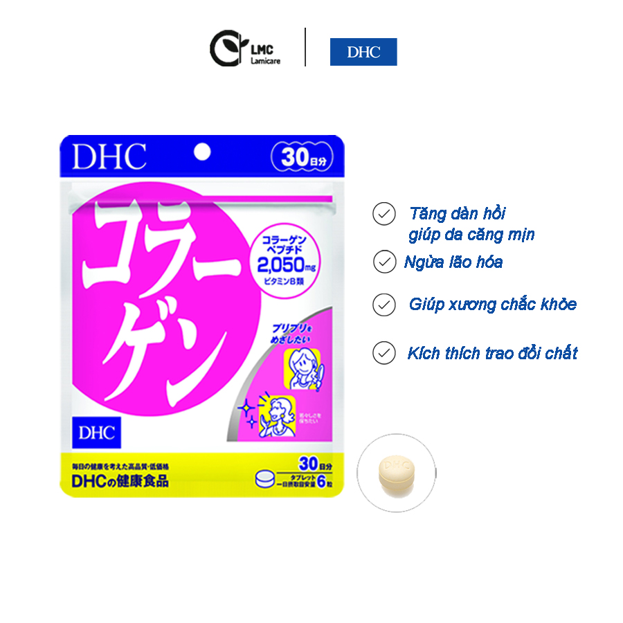 Viên uống collagen DHC Collagen - Lamicare