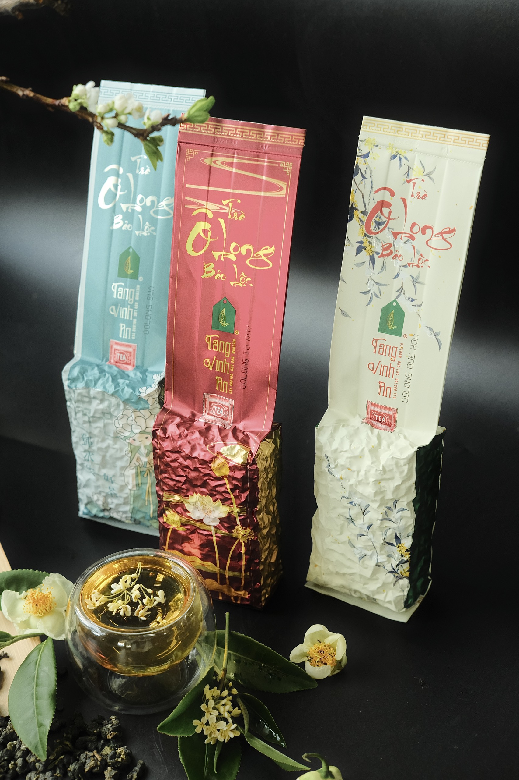 Set 3 Loại Trà Ô Long O long Bảo Lộc