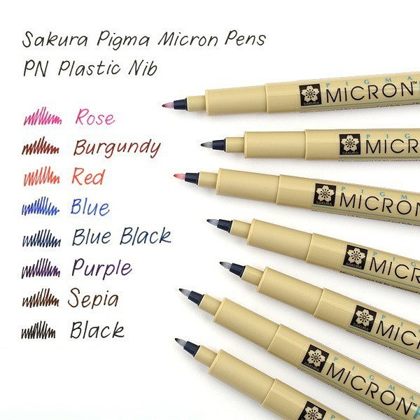 Bút Đi Nhét Line Micron Sakura Nhật Bản