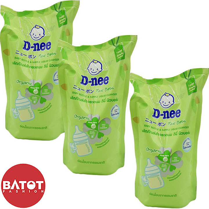 Nước Rửa Bình Sữa D-nee Túi 600ml Thái Lan