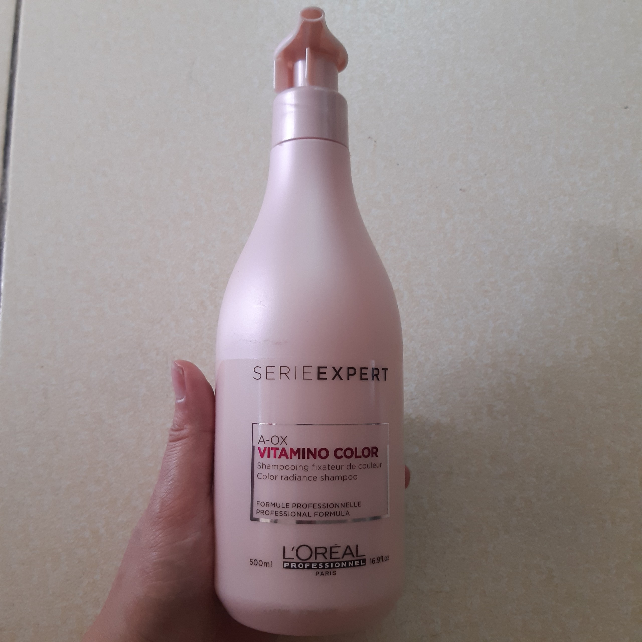 Dầu gội dưỡng màu tóc nhuộm loreal vitamino color expert 500ml