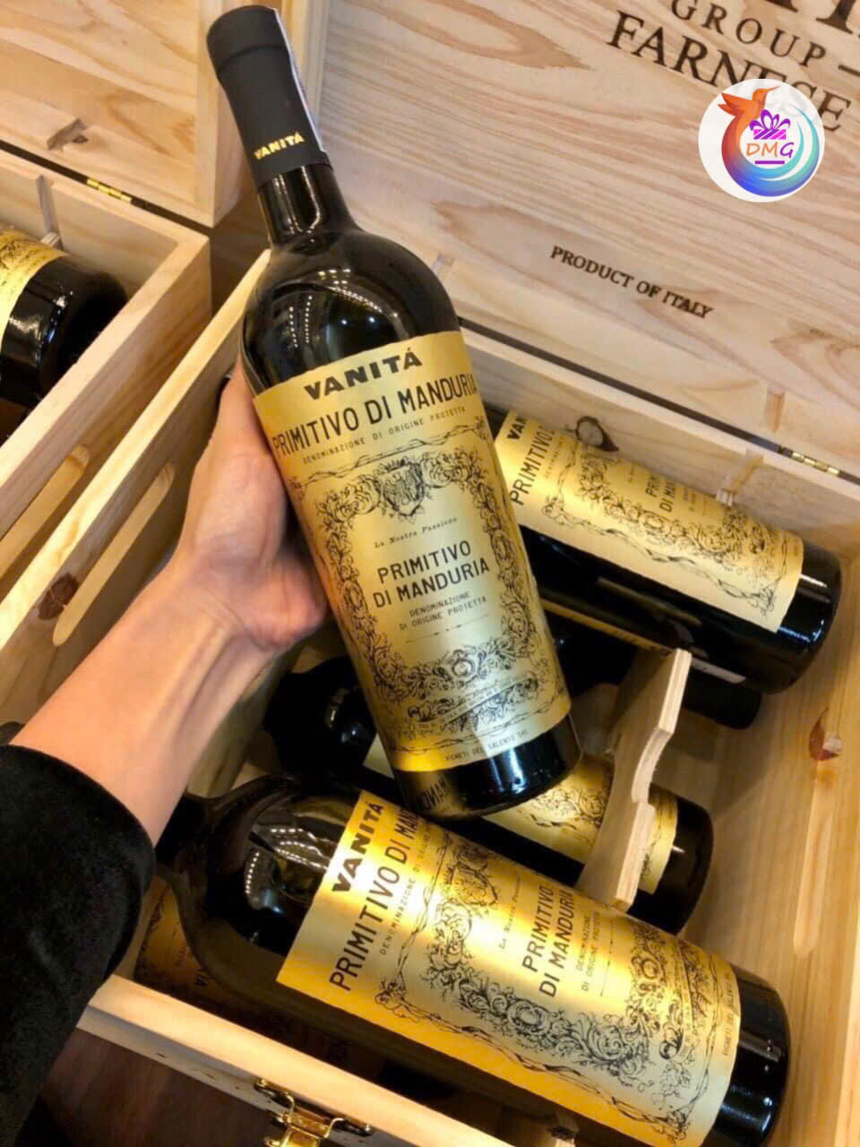 [NHẬP KHẨU] VANG ĐỎ (Ý) VANITÁ PRIMITIVO – 750ML (14.5%) – DMG WINE