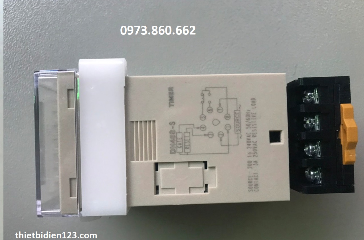 Rơ le thời gian  DH48S-S DH48S-1Z DH48S-2Z  ( Đã kèm đế)