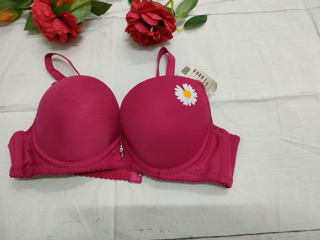 ÁO NGỰC CÓ GỌNG HOA CÚC