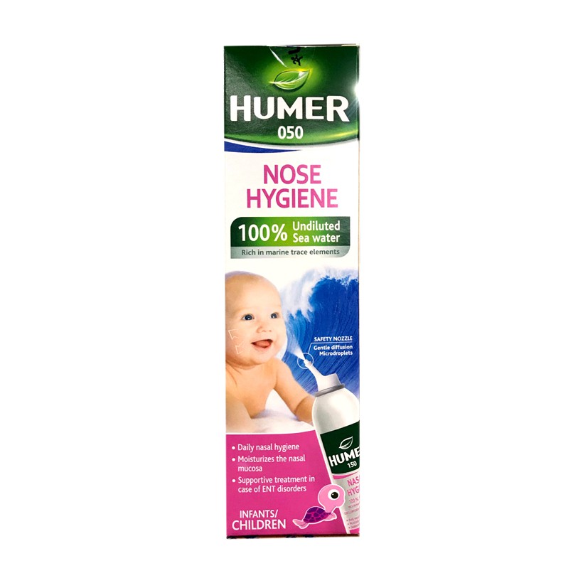 DUNG DỊCH XỊT MŨI CHO TRẺ EM HUMER BLOCKED NOSE (CHAI 50ML)