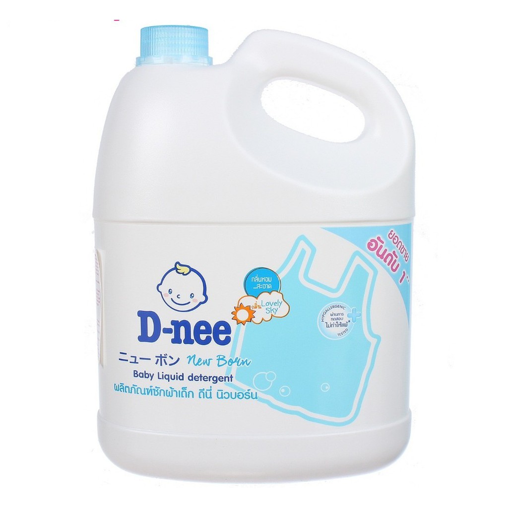 Sỉ 1 Thùng 4 Can Nước Giặt Dnee Tem Đại Thinh . Can 3l