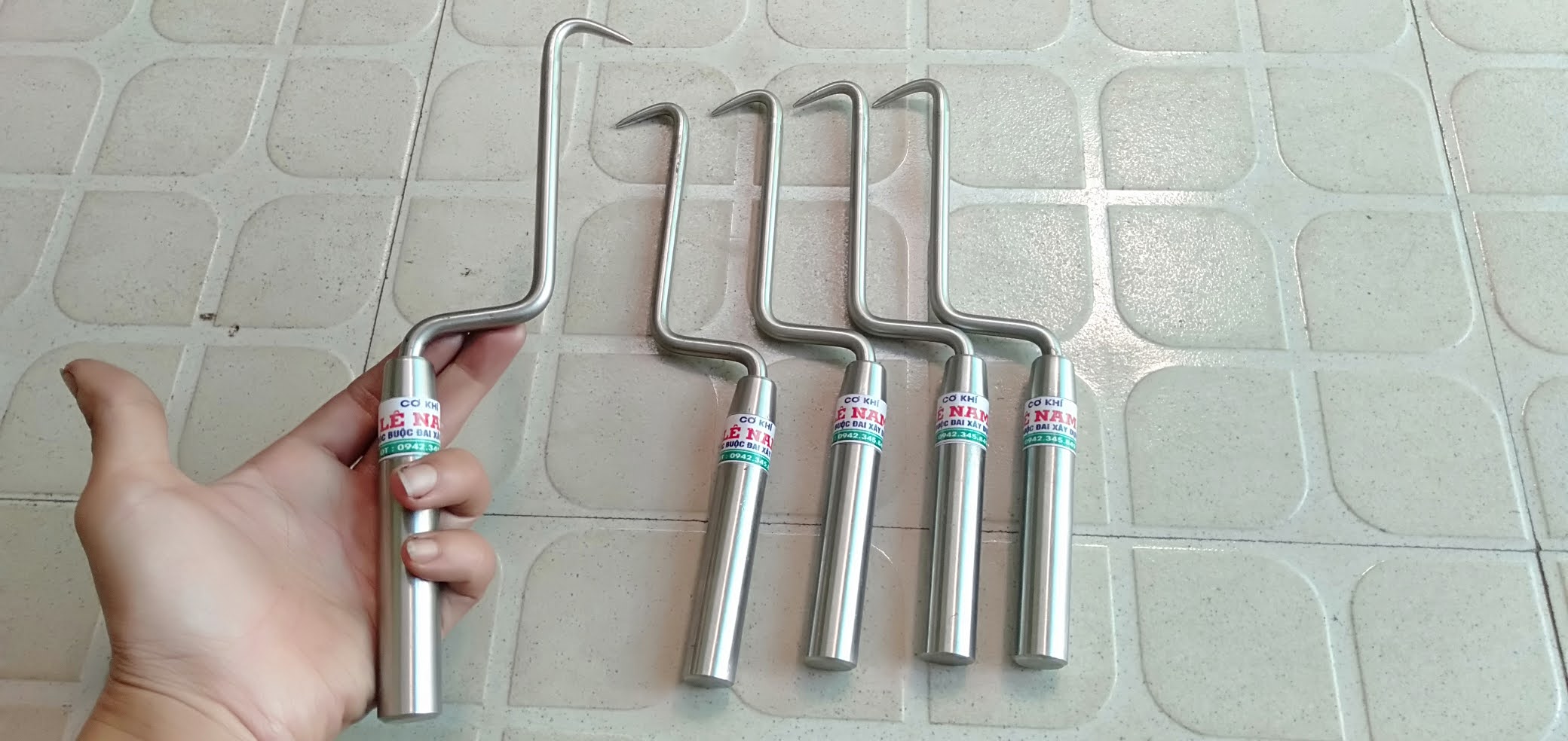 combo 2 MÓC BUỘC ĐAI SỐ 3(INOX)