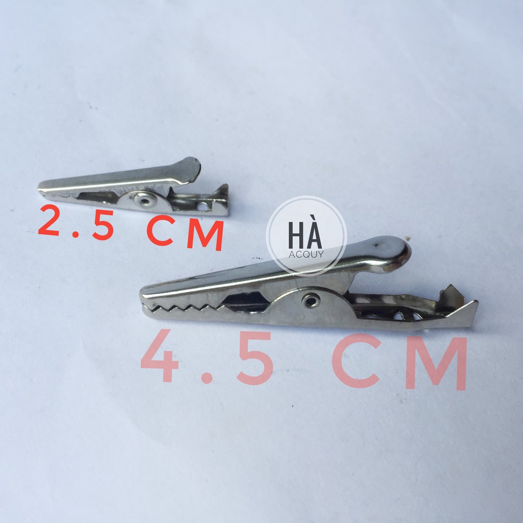 10 cặp kẹp cá sấu nhỏ - 2.5 cm