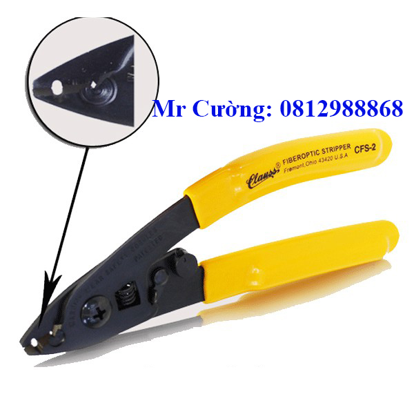 Kìm Tuốt Sợi Cáp Quang 2 - 3 Lỗ FTTH