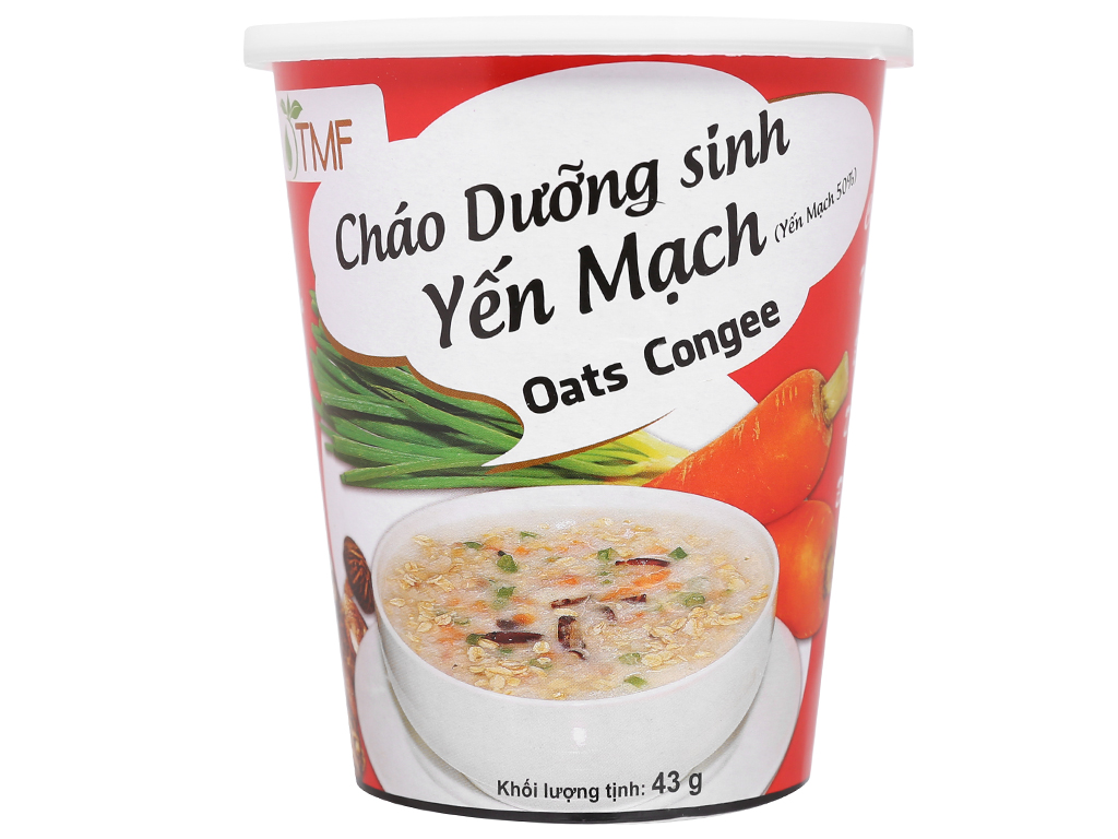 [ TIỆN LỢI, BỔ DƯỠNG ] Cháo dưỡng sinh yến mạch ăn liền chay/ mặn