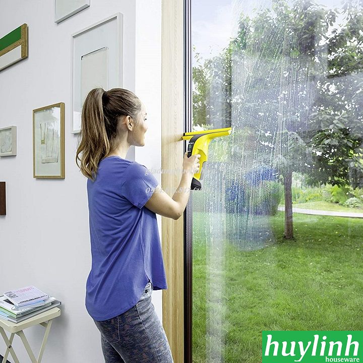 [HCM]Máy lau kính dùng pin Karcher WV6 Plus - Made Ý