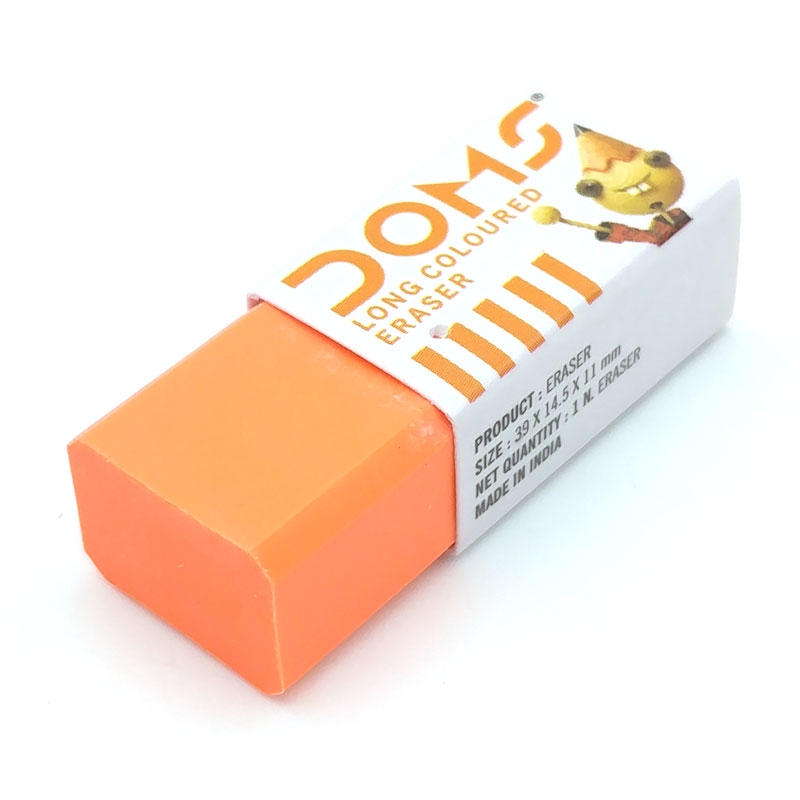 Gôm DOMS Long Coloured 3470 - Màu Cam