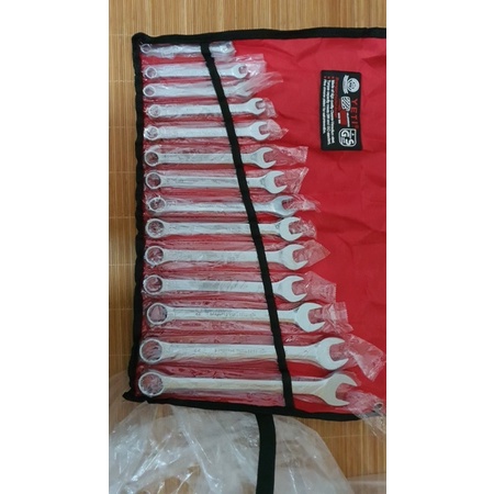 Bộ cờ lê YETI 14 chi tiết từ 8 đến 24