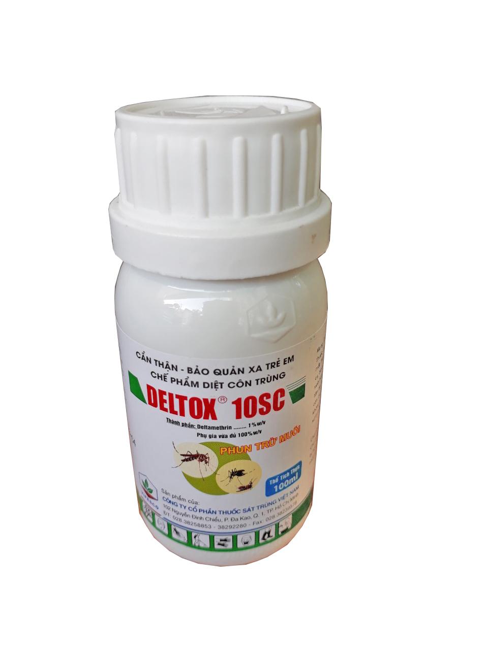 Chế phẩm diệt côn trùng DELTOX 10SC (100ml) Phun trừ muỗi