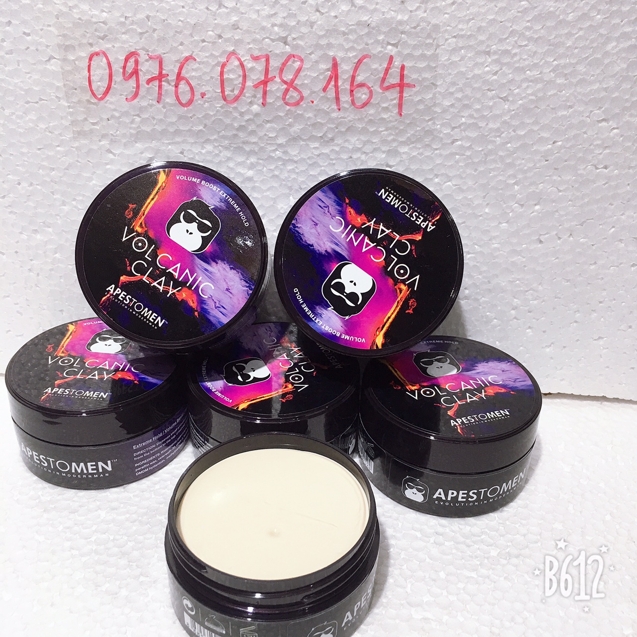 Sáp Vuốt Tóc Volcanic Clay Version 4 + Tặng Lược Chaoba