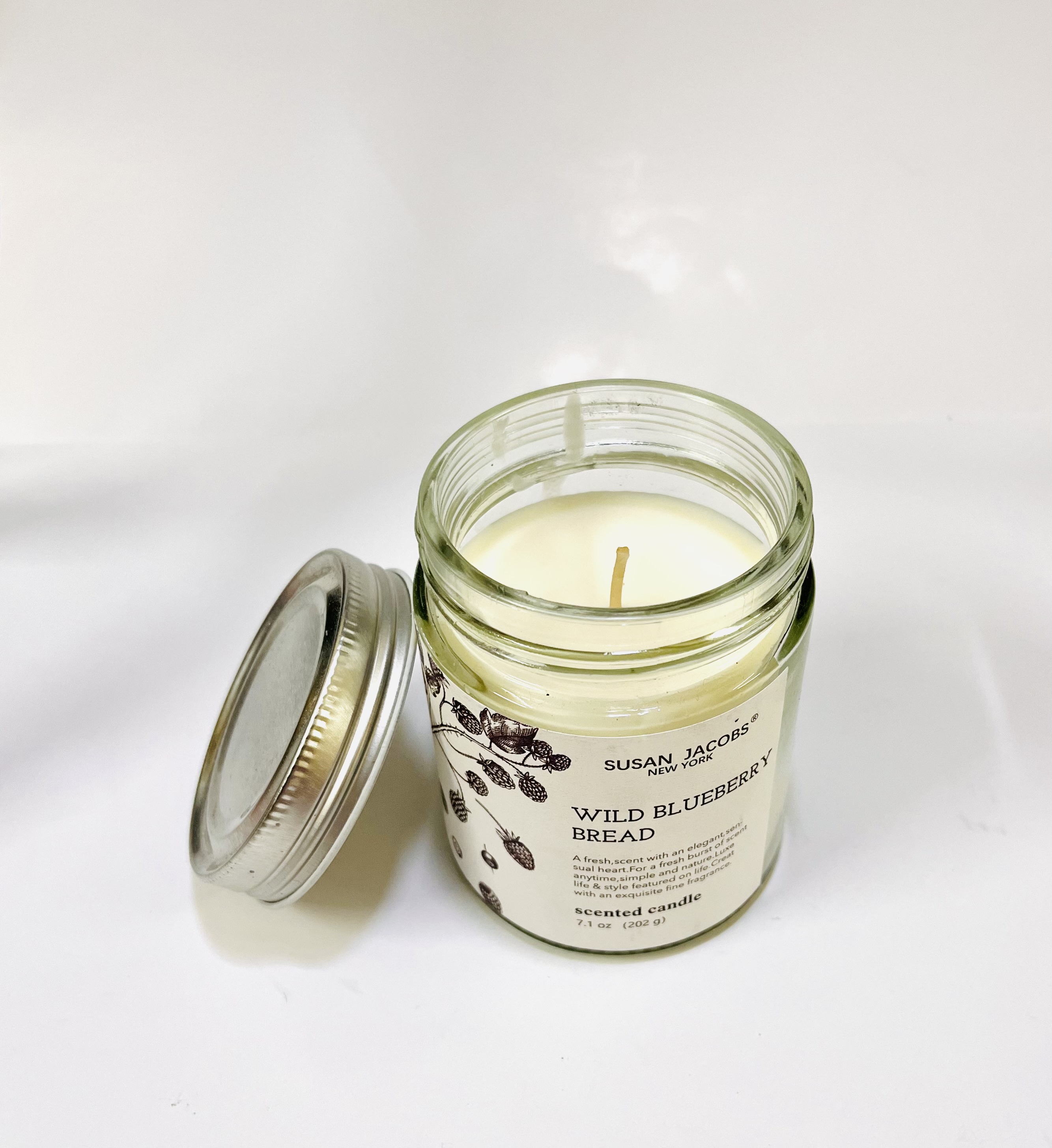 Nến thơm Susan Jacobs - nến 1 bấc - 200gr-7.1oz