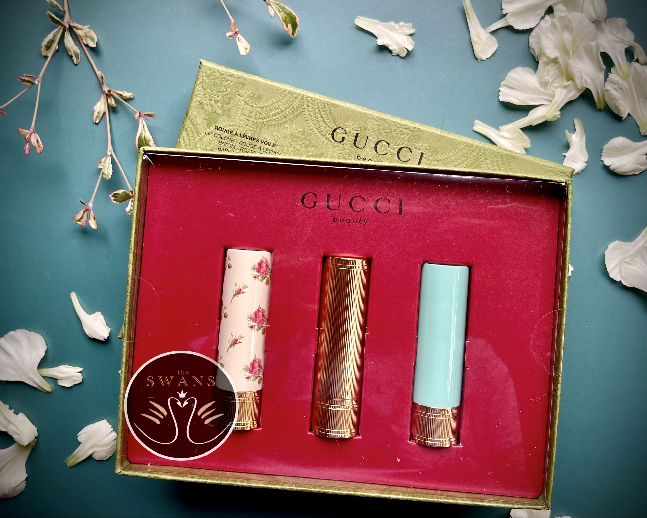 SET SON MÔI GUCCI (GỒM 3 CÂY/ FULL SIZE)
