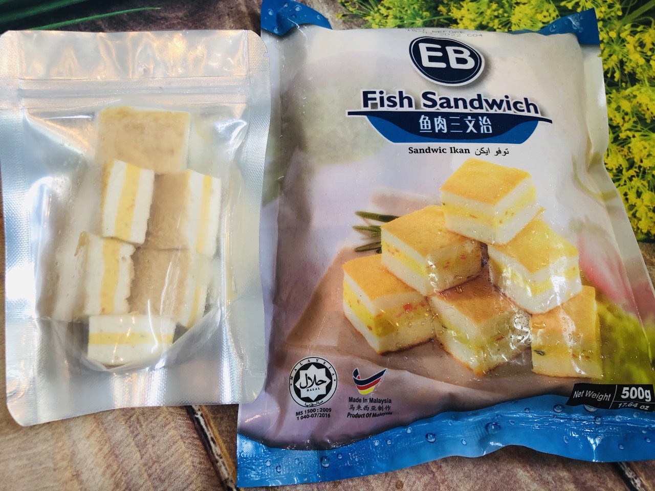200G CÁ HỒI SANDWICH MALAISIA( 10 viên)
