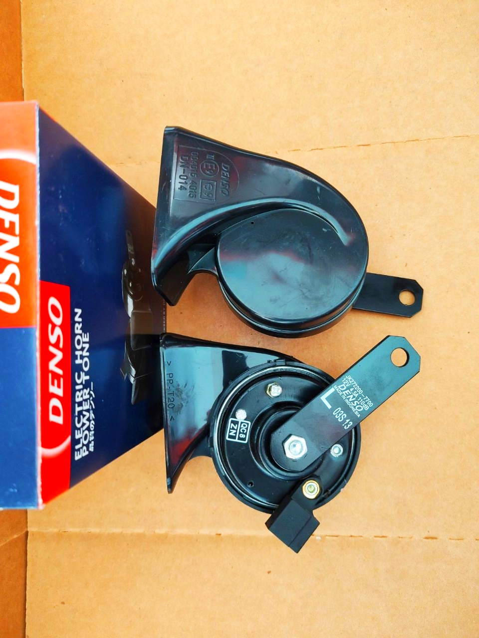[SALE9.9] Bộ Còi Sò (1 Giắc) Denso 12V Dành Cho Xe Du Lịch