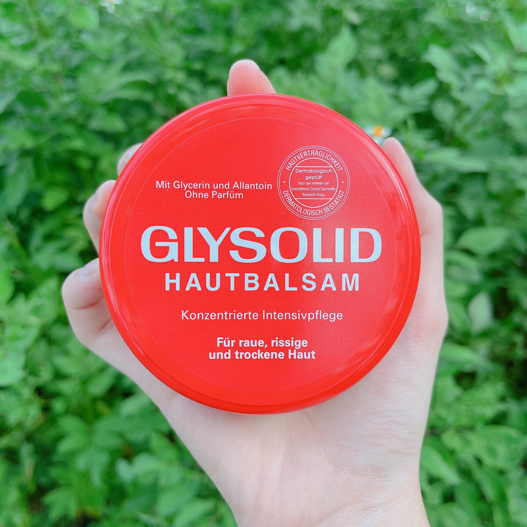 Kem Giảm Nứt Nẻ Gót Chân Glysolid Hautbalsam Đức 100ml