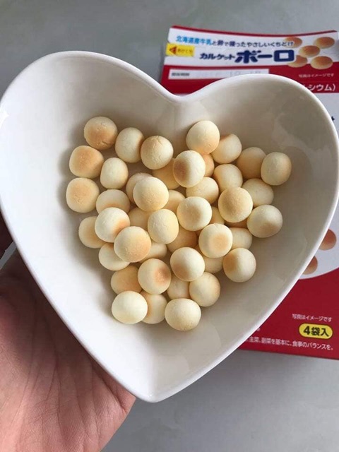 Bánh Men Bi Ăn Dặm Calket boro 80g(Japan)