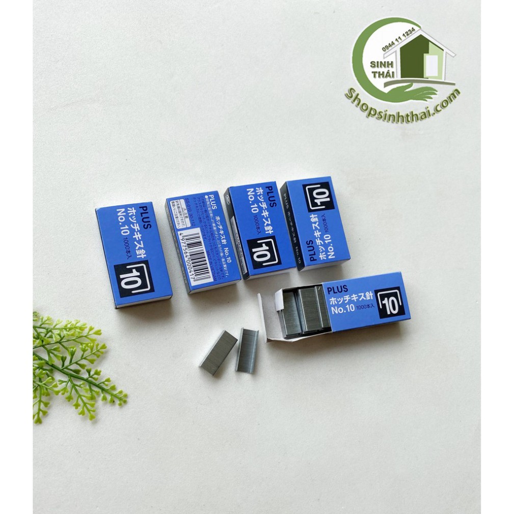 [HCM]Hộp kim bấm ngòi bấm kim số 10 Plus ( 2 hộp )