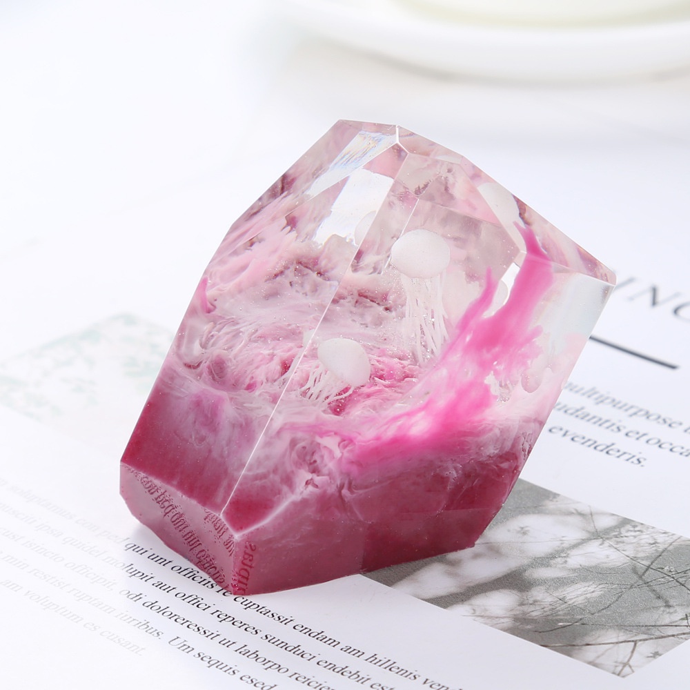 Mô hình sứa biển 3D trang trí resin
