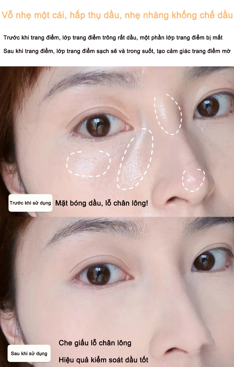 【💯Hàng thật】Phấn phủ Oil control and clear honey powder 10g