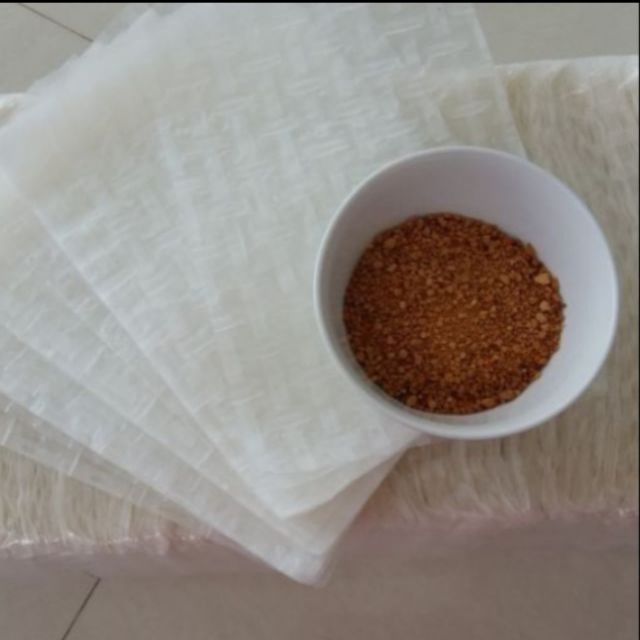 [500GR] Bánh Tráng Trắng Vuông.Loaị Dày 1.