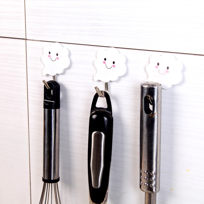 BỘ 3 MÓC TREO ĐỒ HÌNH ĐÁM MÂY DỄ THƯƠNG