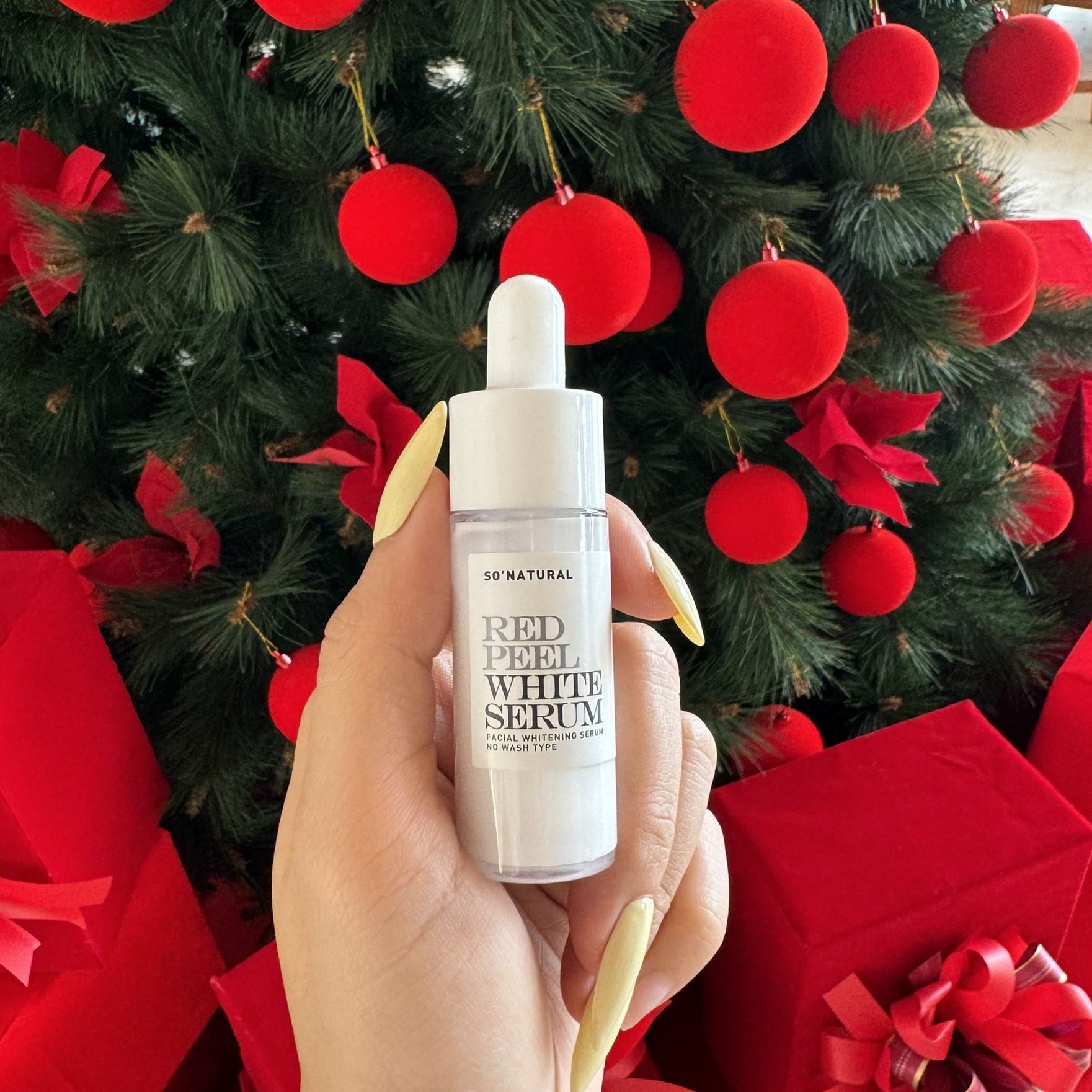 Tinh chất peel da SO NATURAL Red Peel Tingle Serum 35ml