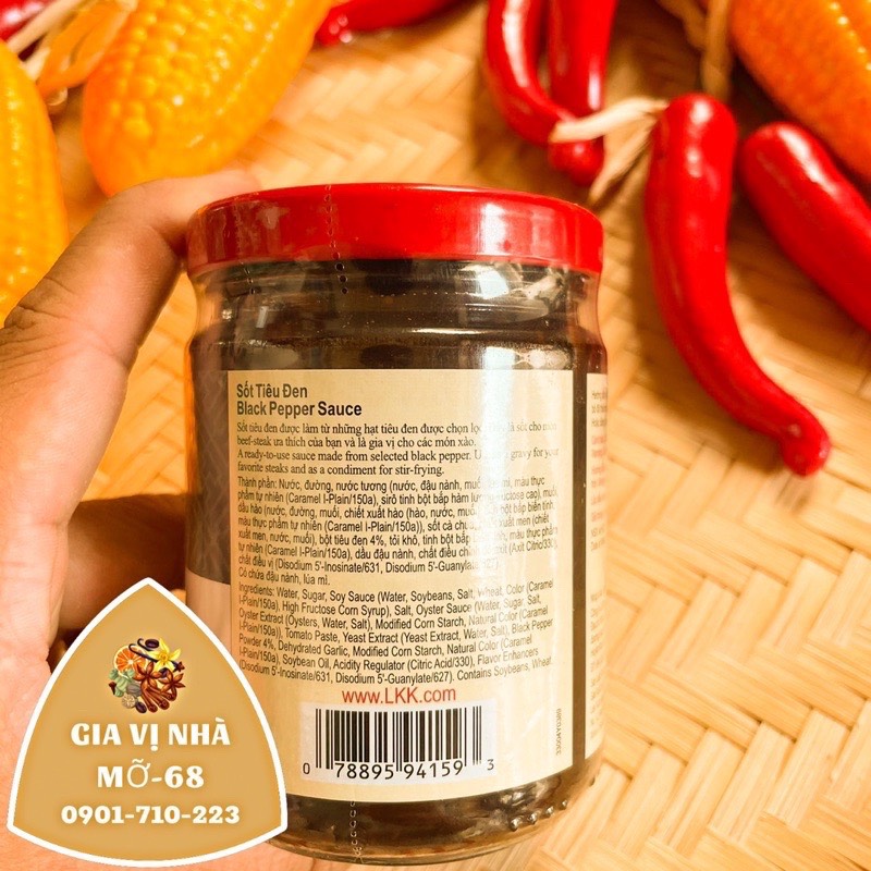 SỐT TIÊU ĐEN LEE KUM KEE 230GR